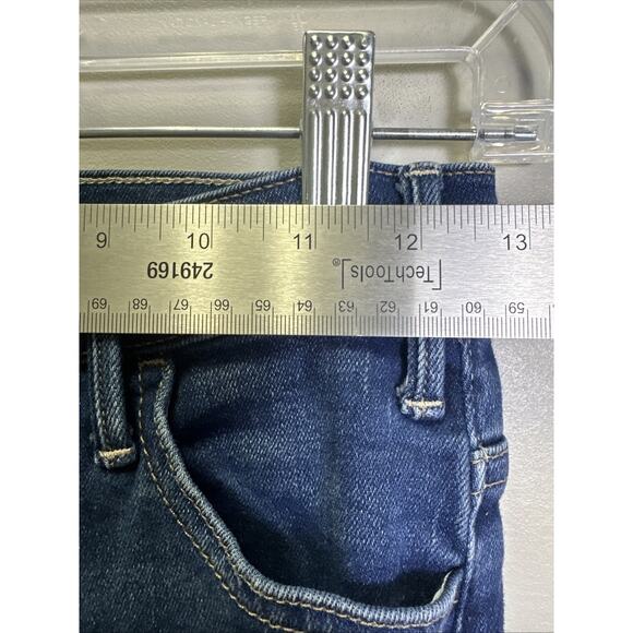 Mother Jeans The hustler Ankle Fray Womens 24 Medium Wash Blue Stretch - Picture 6 of 7